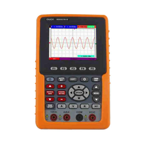 Owon Oscillioscope HandHeld Scope, 20 MHz, 1CH with Multimeter, Colour LCD, USB+Software