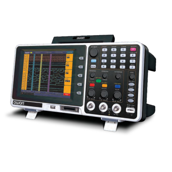 Owon Oscillioscope 100 MHz.,2 CH / 8 Bit, Logic Analyser, Coloured 8 “,1GS/s, USB+Software